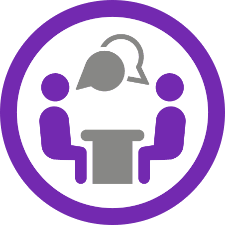 A2Z icon for job interviews